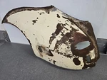 Used Original Porsche 356B 356C 356SC Left Rear Quarter Panel Section White. Fixed Price $350.00.