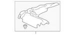 Genuine Honda Seat Hinge Cover 82105-T0A-A01ZA. Fixed Price $251.75.