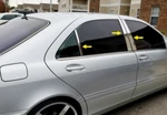 1991-1999 Mercedes S-class W140 S320 S350 S420 S500 6PC Chrome Pillar Post Trim. Fixed Price $87.36.