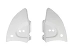 Vw Bug Convertible ( 1968-79 ) Rear Hinge Covers White. Fixed Price $139.95.