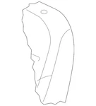 Genuine Volkswagen Seat Back Pad 7P6-881-776-H. Fixed Price $235.40.