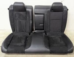 Black Leather / Suede Rear Seats Set Fits 18 19 20 21 22 23 Dodge Challenger. Fixed Price $649.11.