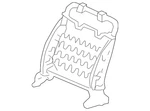 Genuine Honda Frame L Front Seat-back 81526-SDA-A01. Fixed Price $126.44.