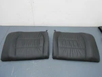2003 Porsche 911 Carrera Black Leather Rear Seat Backs Only #0569 Y2. Fixed Price $31.99.