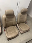 Lexus 92-00 SC300 SC400 Oem Front Rear Complete Seat Leather Non Heated (LD07). Fixed Price $1100.00.