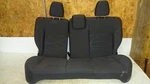 Rear Cloth Seat Charcoal Black Trim Code 1D Fits 2017 Ford Fiesta 638530. Fixed Price $150.00.