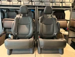 Seats Toyota Sienna 2025-2026 Black Leather Gold Trim 2ND Row 7PASSENGER. Fixed Price $1200.00.