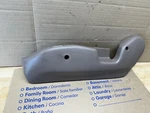 Ford Obs F150 F250 Left Seat Panel Drivers Trim F350 40/20/40 Has Crack. Fixed Price $125.00.