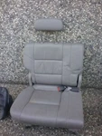 R/r Righr Rear Third Row Seat Leather Grey 2003 Toyota Sequoia Storagerm. Fixed Price $237.50.