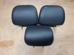 2009-2015 Mitsubishi Lancer Hatchback 2ND Row Rear Head Rest Leather Black Oem. Fixed Price $149.99.