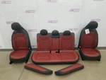 2025 Kia K4 Gt-line Complete Interior Seat Set Red/ Black Leather. Fixed Price $1662.50.