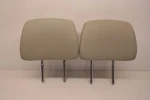 08-10 Saab 9-3 Front Head Rest Set X2 Leather Gray. Fixed Price $72.60.