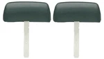 Oer Black Headrest Assembly Set 1969 Pontiac Firebird And Chevrolet Camaro. Fixed Price $294.98.