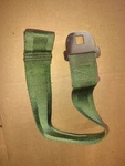 Green Deluxe Front Seat Belt Strap Chevelle Olds Cutlass Gm Dated 1970 Buick Mon. Fixed Price $109.00.
