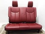 Jeep Jk Wrangler Oem Door 10TH Anniversary Red Leather Rear Seat 2013 108014. Fixed Price $699.99.