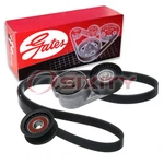 Gates Complete Serpentine Belt Drive Component Kit For 2013-2014 Dodge Tr. Fixed Price $210.51.