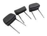 11-17 Audi SQ5 (B8 8R) Rear Left Right & Center Headrest Set 3 (black). Fixed Price $149.99.