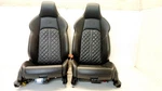 18-24 Audi B9 S4 Sedan Front Seat Set Black Leather Left Right Oem 110425. Fixed Price $1287.03.