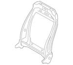 Genuine Ford Seat Back Frame CU5Z-9661019-Q. Fixed Price $262.43.
