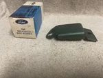 Nos Ford D1AZ-6560235-D 1971-73 Mustang Cougar Green Shoulder Seat Belt Boot. Fixed Price $50.00.
