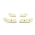 Mustang Seat Hinge Covers 4 Pieces Neutral 1968 - 1970 Acp. Fixed Price $13.95.