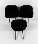2015-2021 Nissan Murano Rear 2ND Row Headrest (set Of 3) Black Cloth Oem. Fixed Price $157.60.
