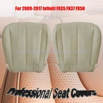 2 For 09-17 Infiniti FX35 FX37 FX50 Front Bottom Perf Leather Seat Cover Tan. Fixed Price $81.89.
