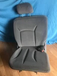 2006 Dodge Caravan Third Row Gray Passenger Side Right Rear Seat #2RG31010730. Fixed Price $175.00.