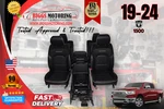 20' 1500 New Style Quad Laramie Leather Mem Heat Cool Buckets Backseat Seats. Fixed Price $3464.13.