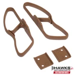 1990-1992 Camaro/firebird Seat Belt Shoulder Guides, Beechwood, New Reproduction. Fixed Price $59.95.