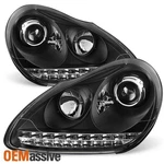 For 03-06 Porsche Cayenne 955 Xenon Hid Model Black Projector Drl Led Headlights. Fixed Price $732.98.