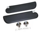64 65 Chevelle & Camino Sunvisors Black And Mount Kit. Fixed Price $149.95.