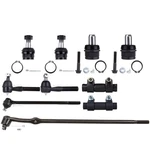 10PCS Front Ball Joints Tie Rods Adjustings Steering Ford F-150 1987-1996. Fixed Price $72.80.