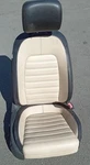 09-2017 Volkswagen Cc Two-tone Desert Tan/black Leatherette Front Seat Rh 51915. Fixed Price $445.46.