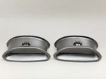 02-06 Acura Rsx Front Seat Headrest Garnish Trim Oval Insert 173B0-F3000 Set. Fixed Price $79.99.