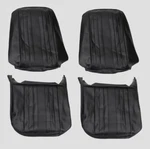 1969 Chevelle / Camino Bucket Seat Covers Black 69AS10U. Fixed Price $395.00.