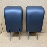 2013-2017 Infinity QX60 JX35 Third 3RD Row Seat Headrest Black Leather Pair Set. Fixed Price $39.97.