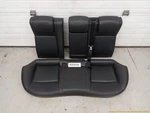 Saab 9-3 Sedan Set Of Rear Leather Seat Black Fits 2003-2011 04 05 06 07 08. Fixed Price $199.86.