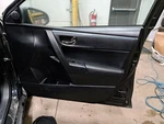 2015 Corolla Rh Pass Side Front Door Interior Trim Panel Black FD22. Fixed Price $120.65.