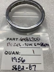 1956 Packard Sr Seat Emblem Bezel - 6481300. Fixed Price $7.00.