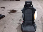 2008 Mitsubishi Lancermit Black Leather Driver Left Side Front Bucket Seat Trm X. Fixed Price $575.00.