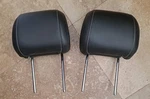 2010-2014 Ford Mustang Front Head Rest Black Leather Ratcheting Set Of. Fixed Price $113.27.
