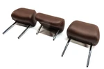 12-18 Audi A6 S6 (C7 4G) Rear Left Center Right Seat Headrest SET/3 (brown). Fixed Price $94.99.