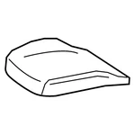 Genuine Mercedes-benz Oe Outer Cover, Seat Cushion 907 910 53 02 64 9K49. Fixed Price $437.89.