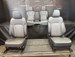 24-25 Subaru Xv Crosstrek Power Front & Rear Seats Gray Leather Orange Stitching. Fixed Price $800.00.