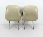 2009-2012 Lincoln Mks Rear Left & Right Seat Headrest Set Pair Beige Leather Oem. Fixed Price $59.95.