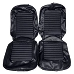 Upholstery Front Bucket Seats Black Standard Interior 1966 Mustang New Sale. Fixed Price $222.99.