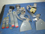 1982-92 Camaro Firebird Lite Grey Seat Belt Set Retractors Buckles Front Rear Gm. Fixed Price $499.95.