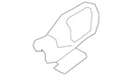 Genuine Audi Hinge Cover 8J0-881-327-A-4PK. Fixed Price $99.71.