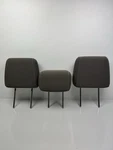 Ford Focus 2012-2014 Rear Seat Medium Stone Set Of 3. Fixed Price $61.74.